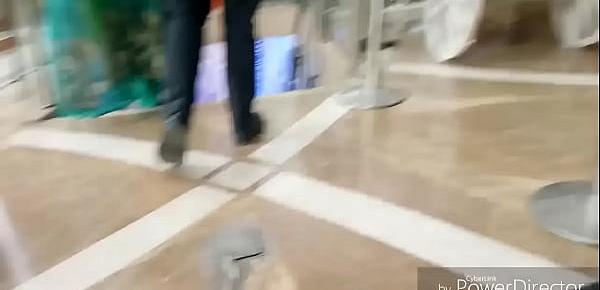  Punjabi Big ass walkin in mall